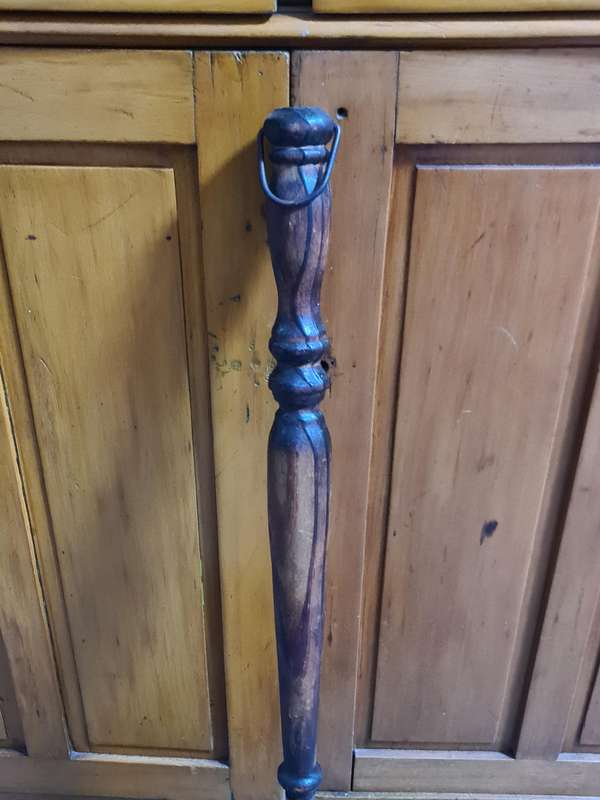 De Klerk Copper Bed Warmer with wooden handle