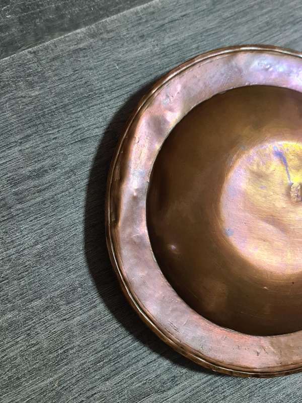 De Klerk Copper Bed Warmer with wooden handle