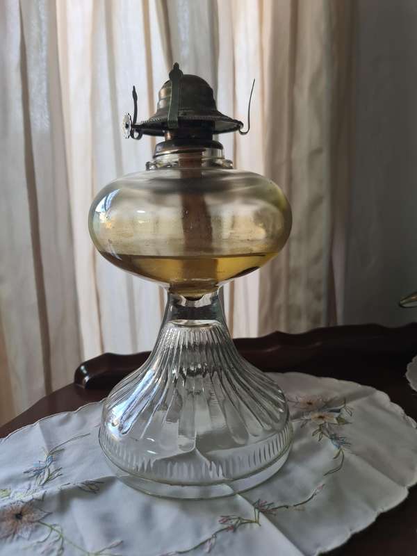 Glass Oil/parafine lamp