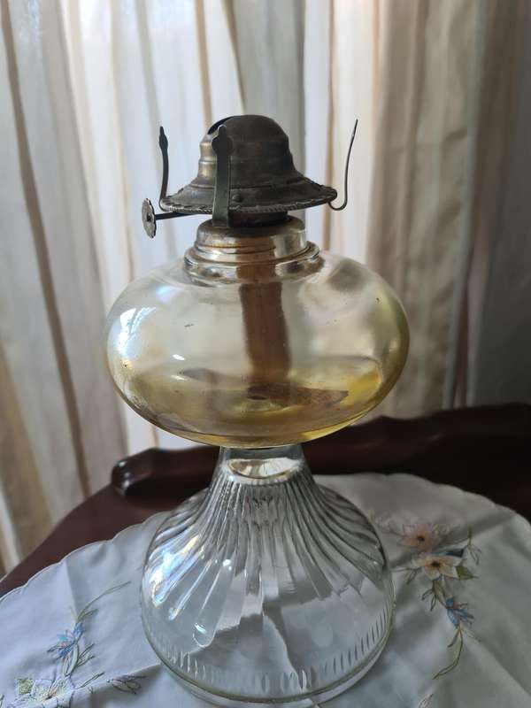 Glass Oil/parafine lamp