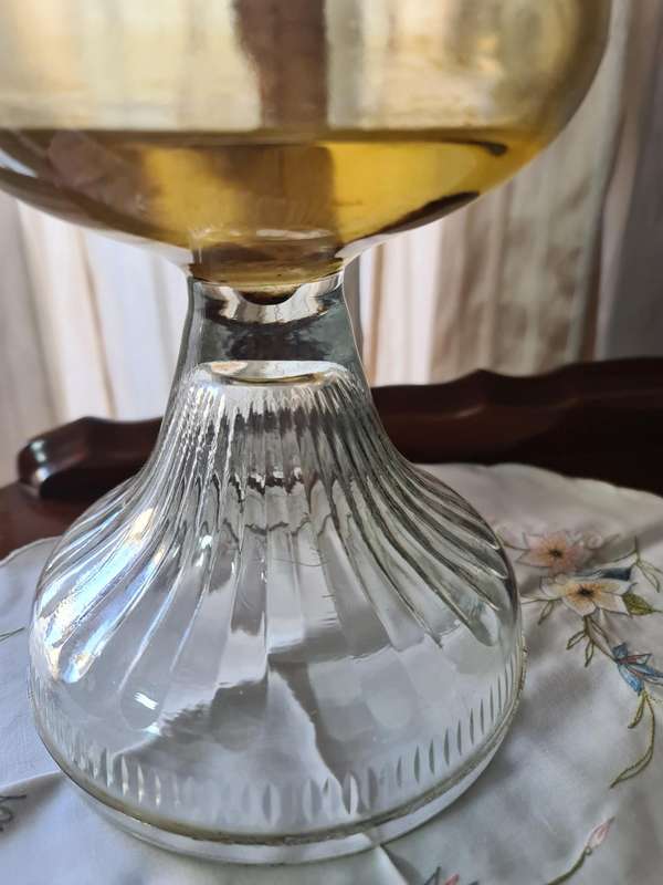 Glass Oil/parafine lamp