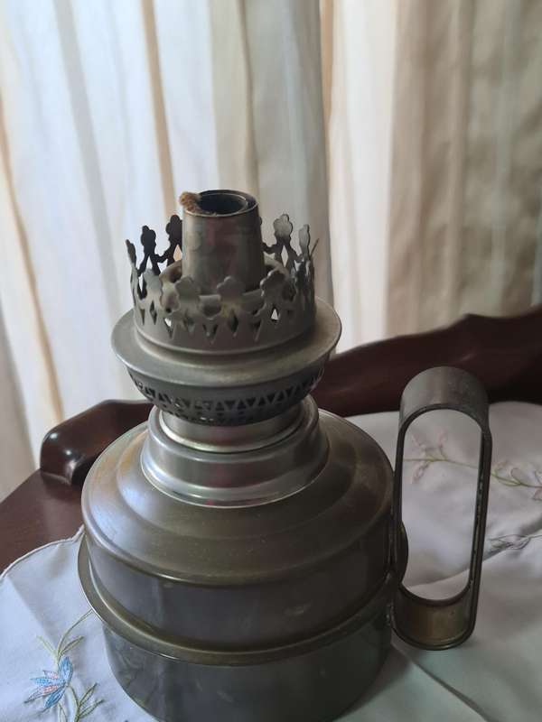 Brass oil/Parafine lamp