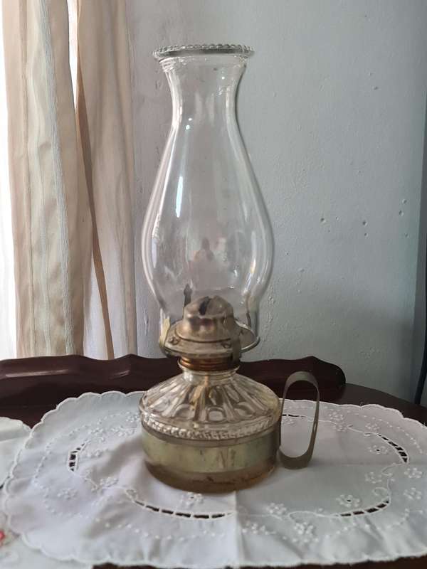 Parafine or Oil glass lamp