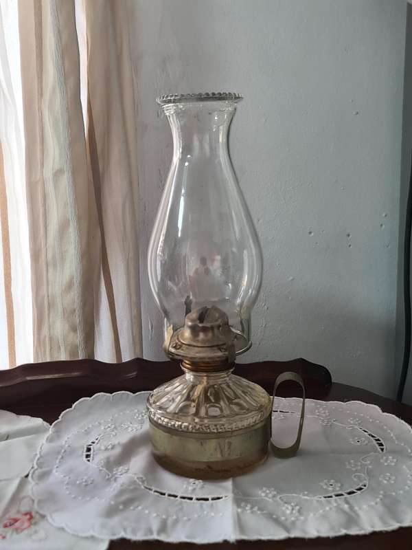 Parafine or Oil glass lamp