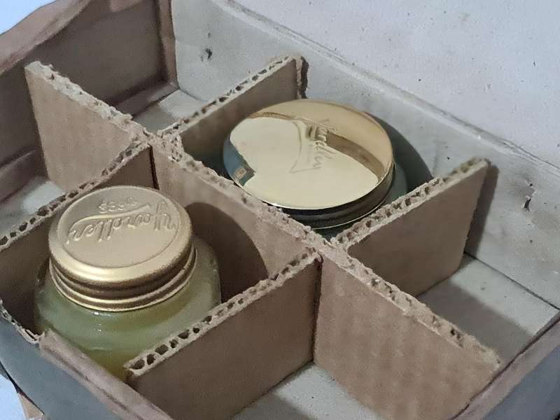 Yardley Lavender Brilliantine Jars with original box