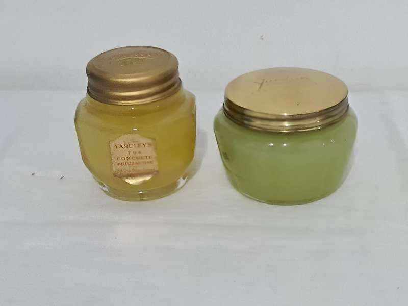 Yardley Lavender Brilliantine Jars with original box