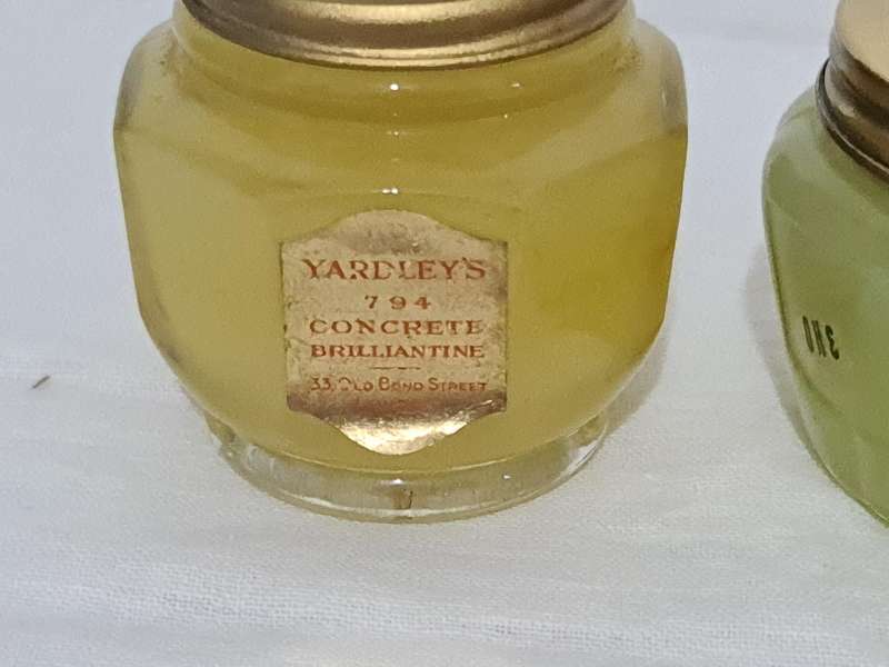 Yardley Lavender Brilliantine Jars with original box