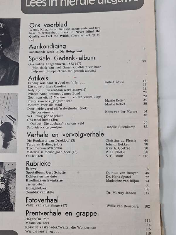 Huisgenoot 3 Augustus 1973