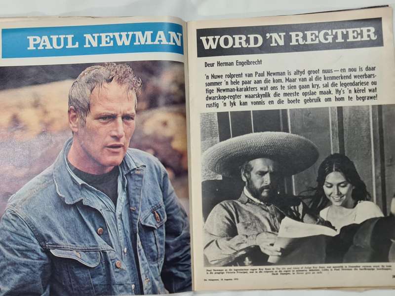 Huisgenoot: 18 Augustus 1972, Paul Newman