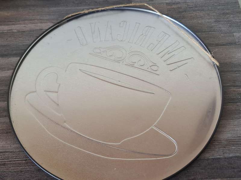 Americans Tin Coffee Sign.