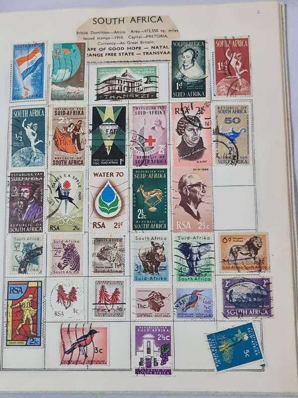 Two vintage Stamp books