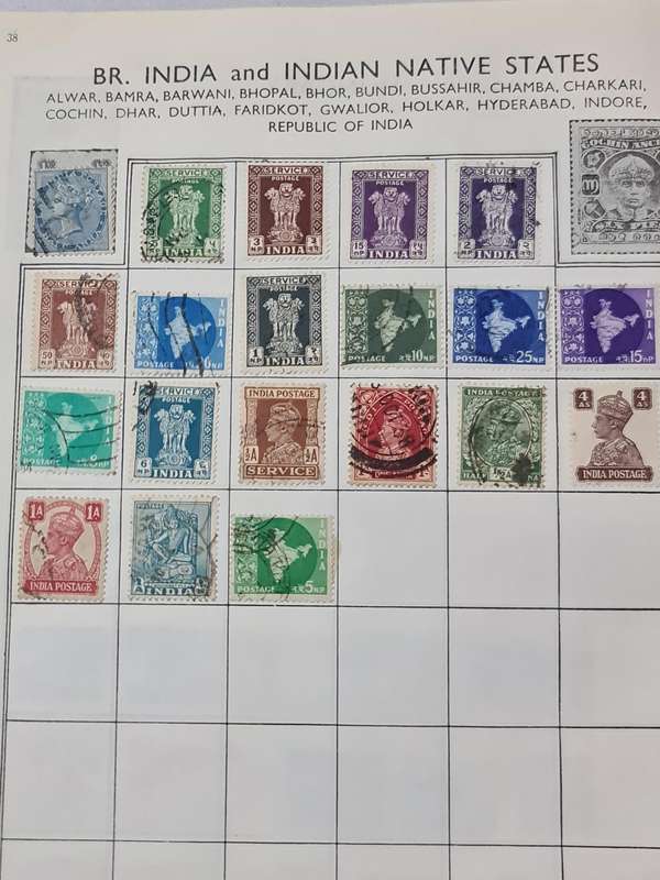 Two vintage Stamp books