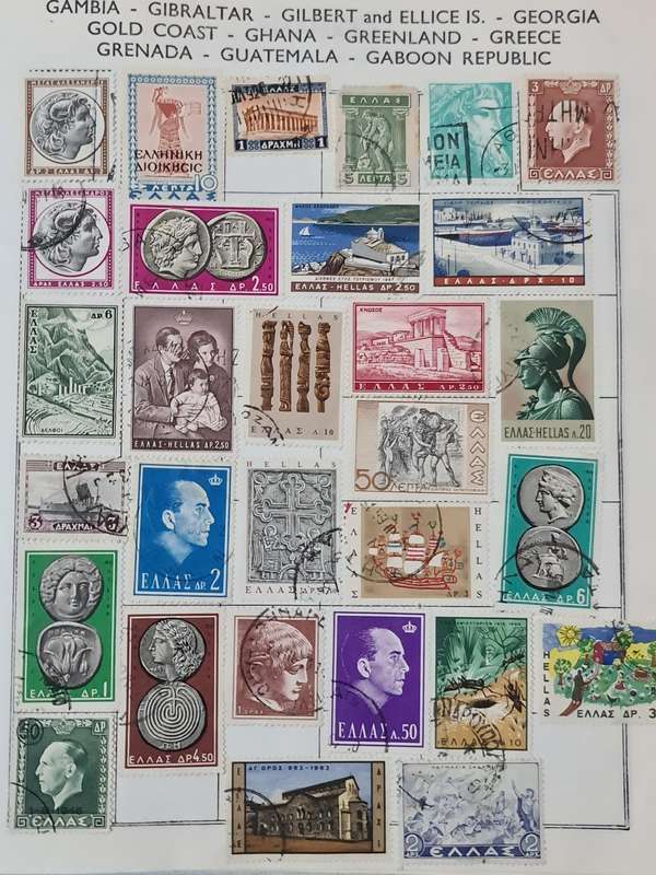 Two vintage Stamp books