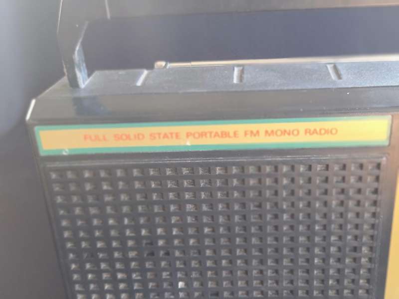 Two Vintage Radios, works with P9 batteries