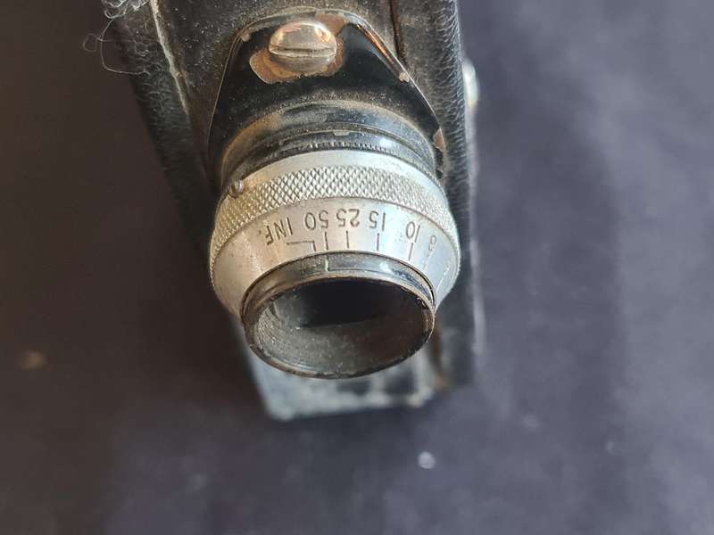 Cine-"Kodak" - eight Model 20. Kodak Limited. London. Made in Great Britain.