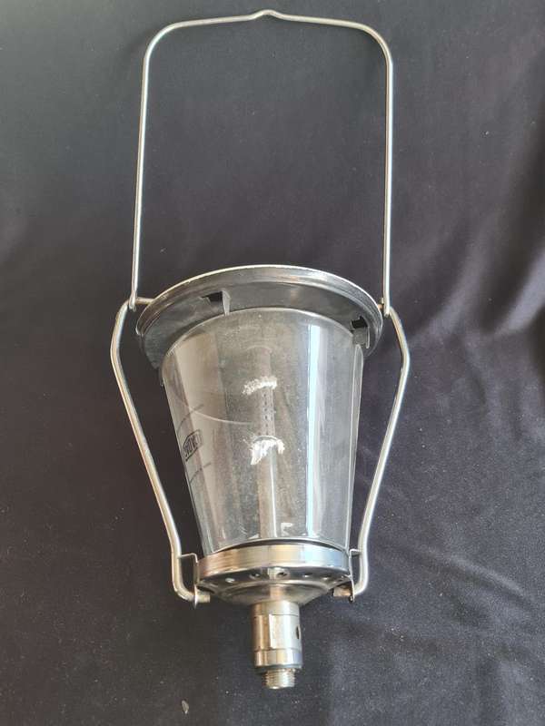 Cadac Glass, Enamel & stainless steel lamp