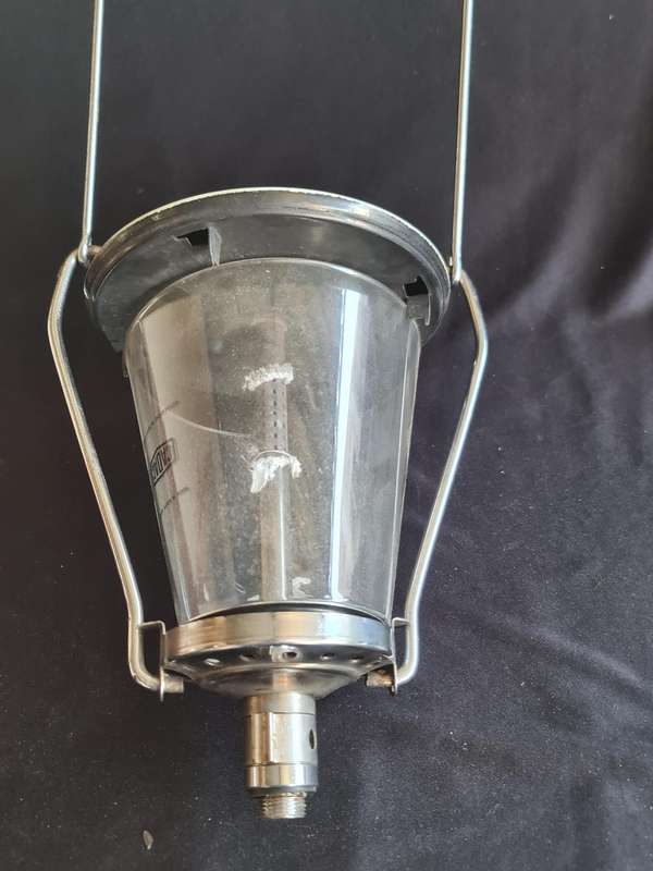 Cadac Glass, Enamel & stainless steel lamp