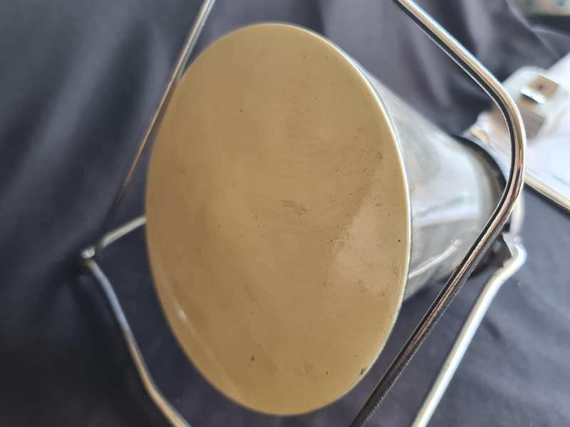 Cadac Glass, Enamel & stainless steel lamp