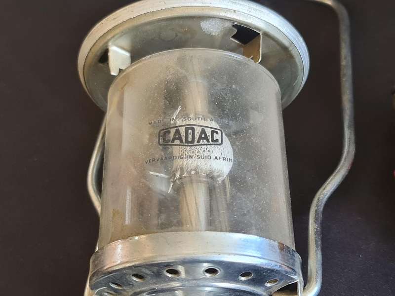 Cadac Gas Lamp and vintage Afrox regulator, etc.