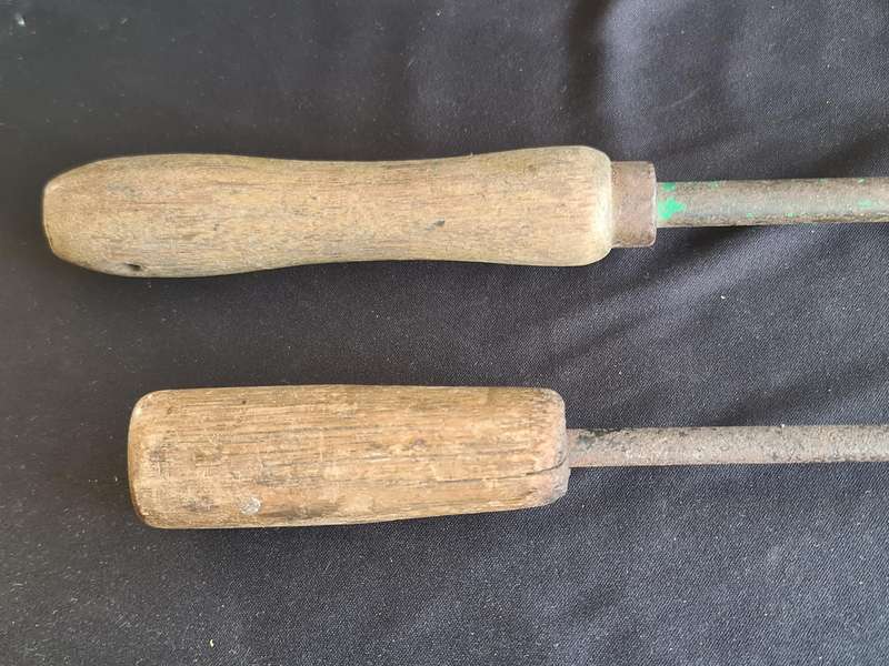 Two Antique Soldering Irons