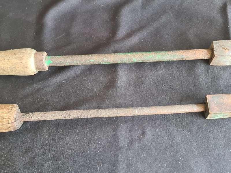Two Antique Soldering Irons