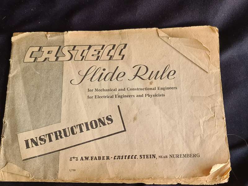 Castell -Elektro 1/98 slide ruler