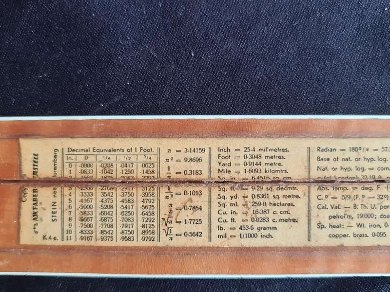 Castell -Elektro 1/98 slide ruler