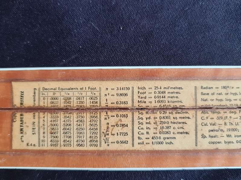 Castell -Elektro 1/98 slide ruler