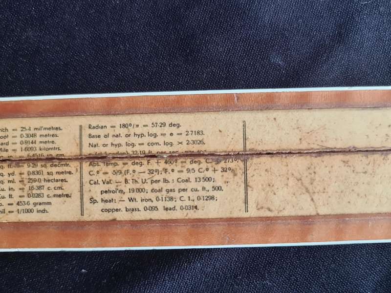 Castell -Elektro 1/98 slide ruler