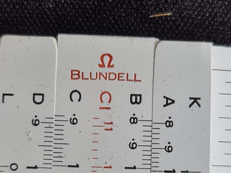 A.W. Faber - Castell 67/87 and Blundell-Omega Slide ruler