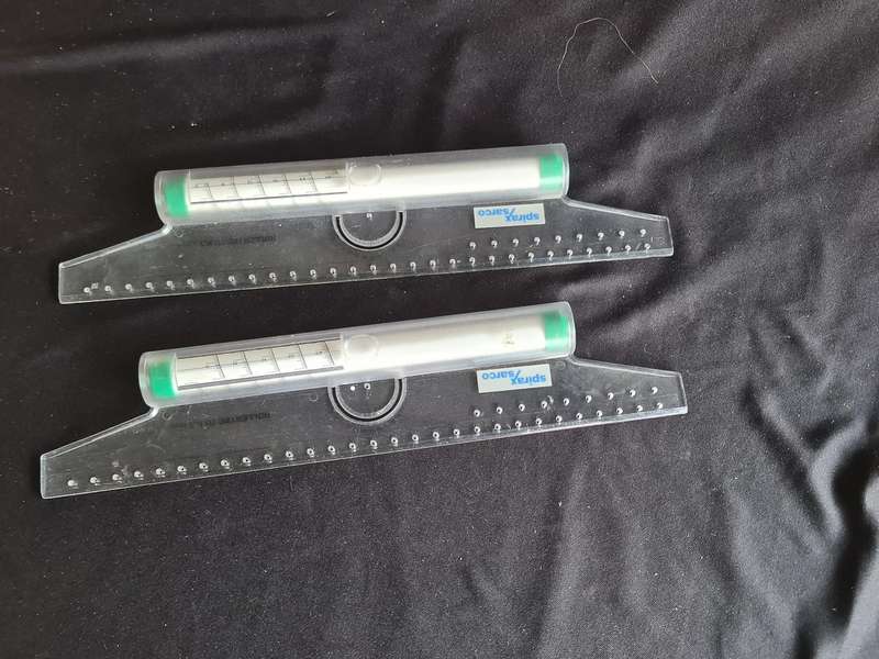X2 Rollertec (UK) Made in England. Roller ruler.