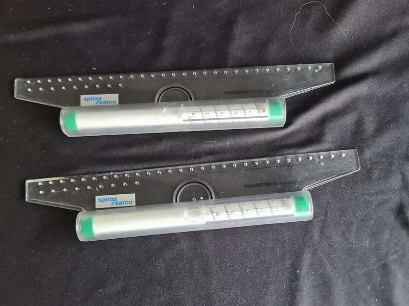 X2 Rollertec (UK) Made in England. Roller ruler.