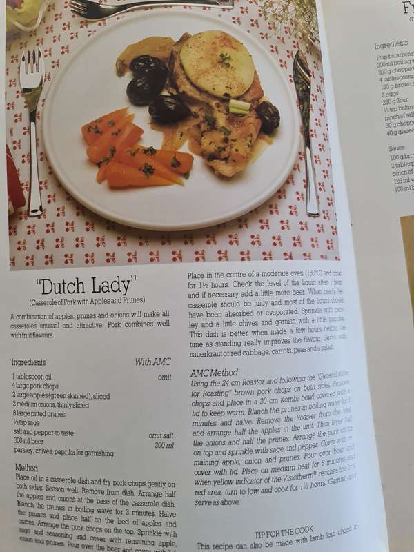 Book: Easy Cooking, The Dutch influence on South African cooking. Recipe book.