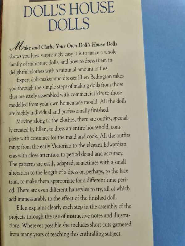 Book:Make and Clothe your own Dolls House Dolls.