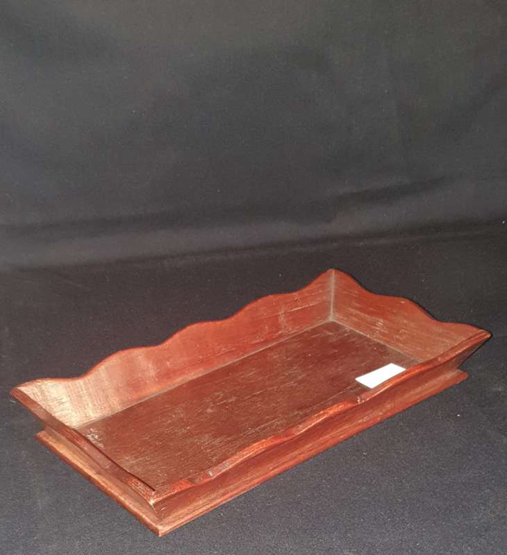 Small wooden tray