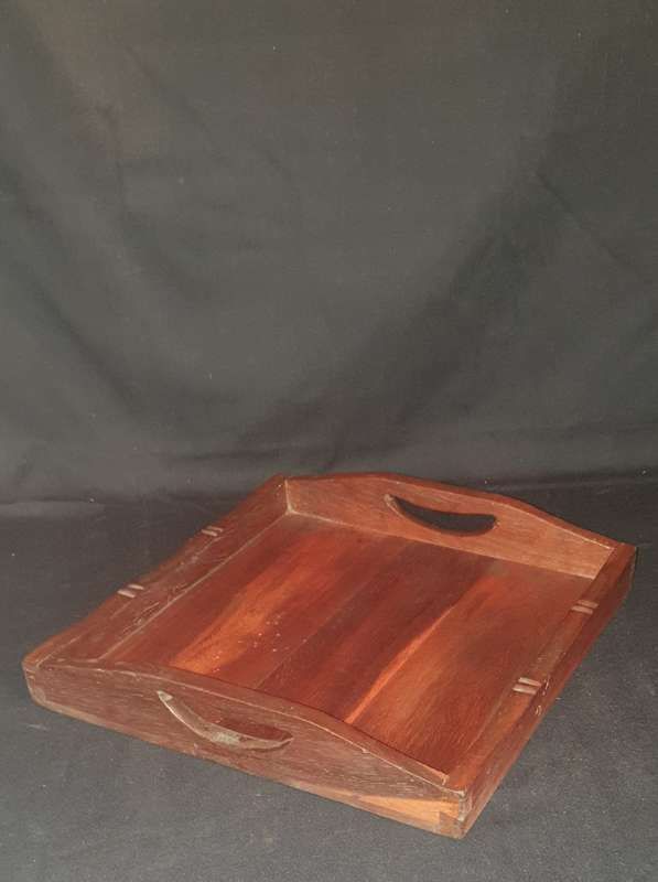 Vintage wooden tray