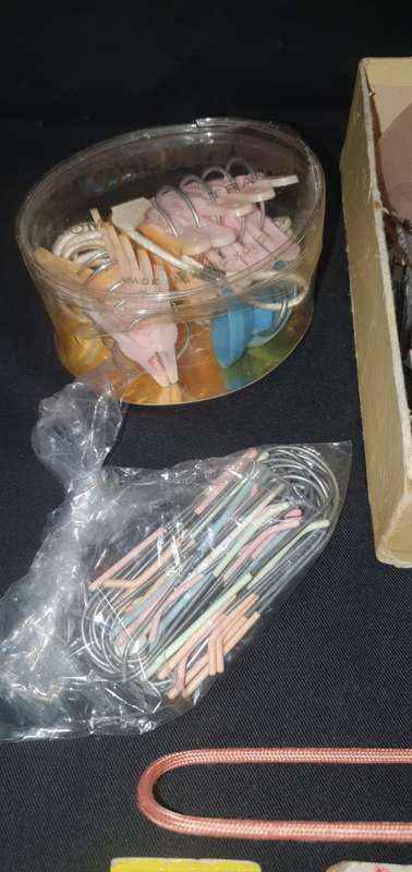 Vintage hair dressing items