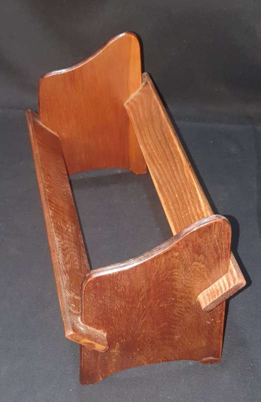 Wooden book stand