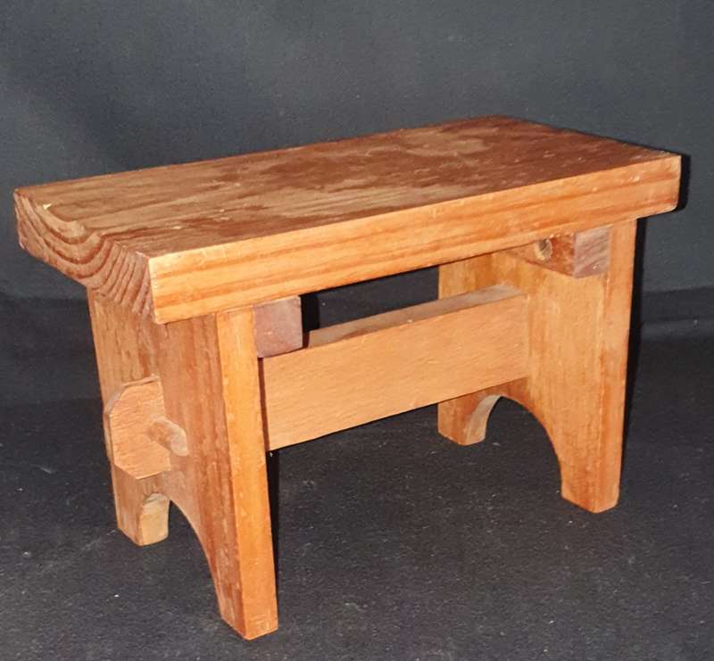 Wooden project toy table