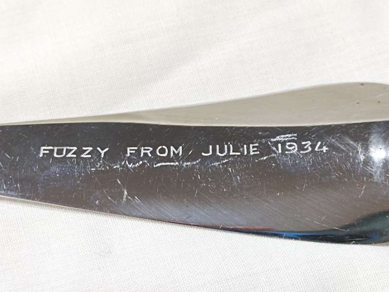 dd 1934 Stainless steel shoe horn