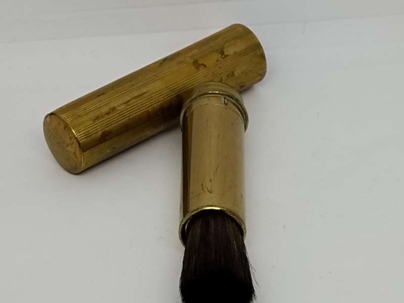 Vintage Camera lens cleaning twisted brush