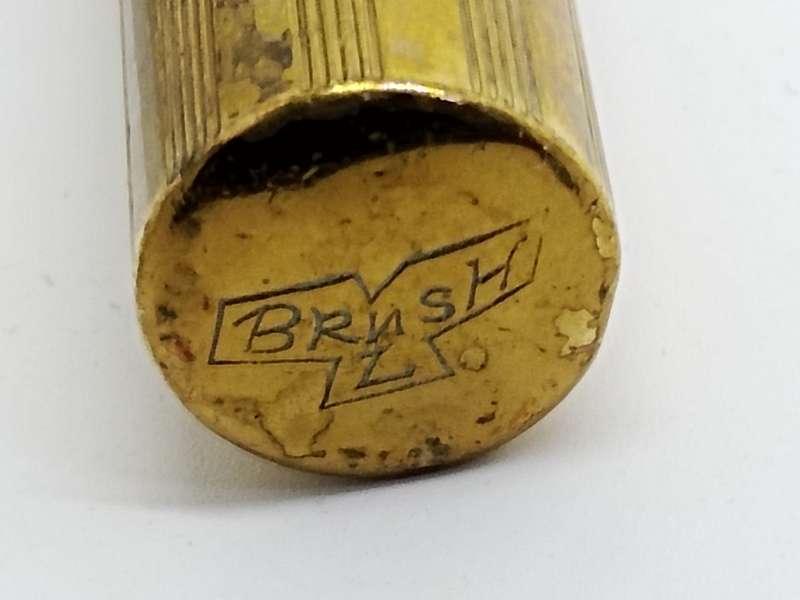Vintage Camera lens cleaning twisted brush