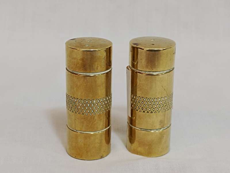 Brass Salt and Pepper