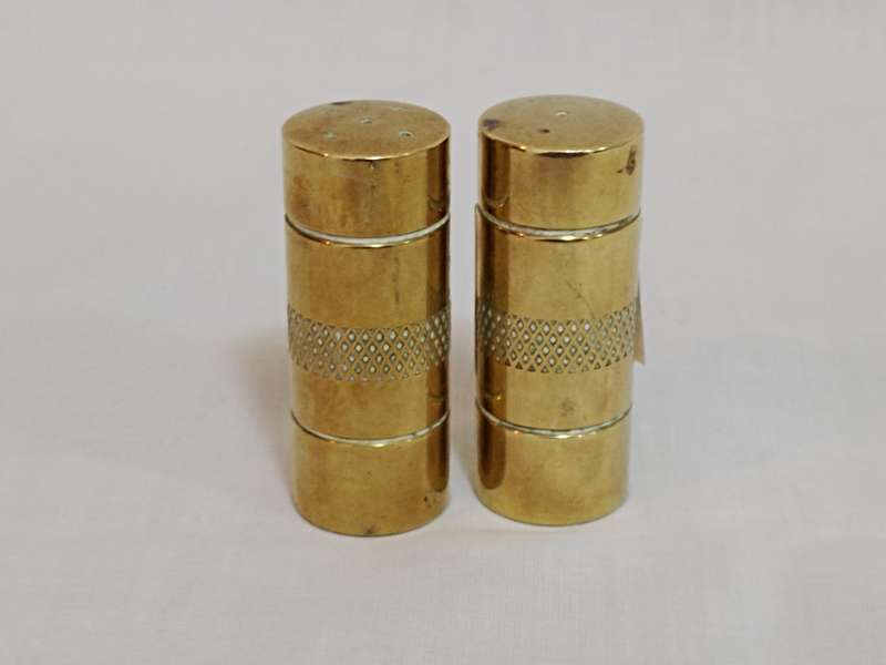 Brass Salt and Pepper