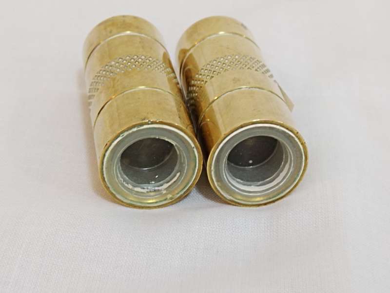 Brass Salt and Pepper