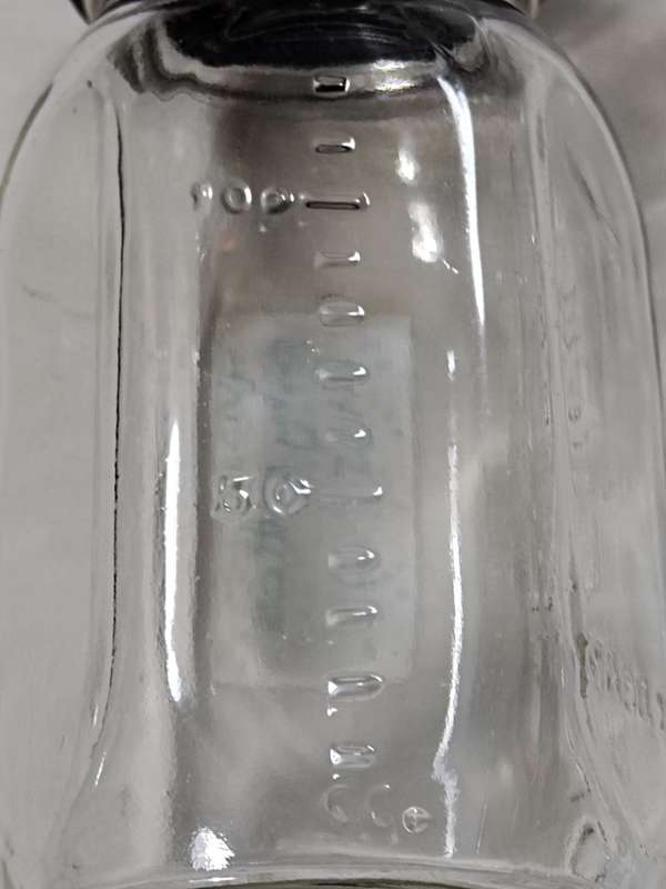 Evenflo glass baby bottle