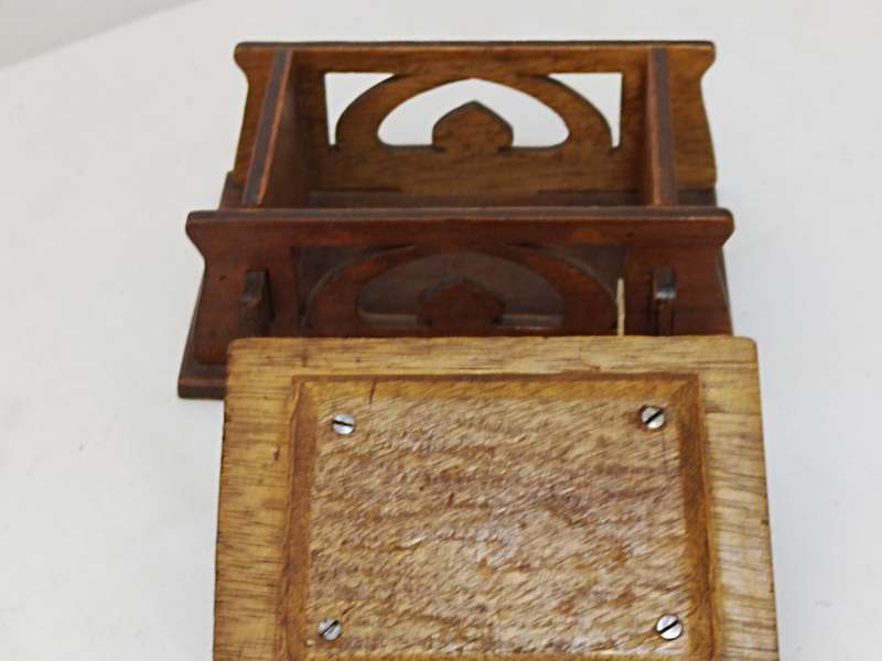 Small wooden trinket box