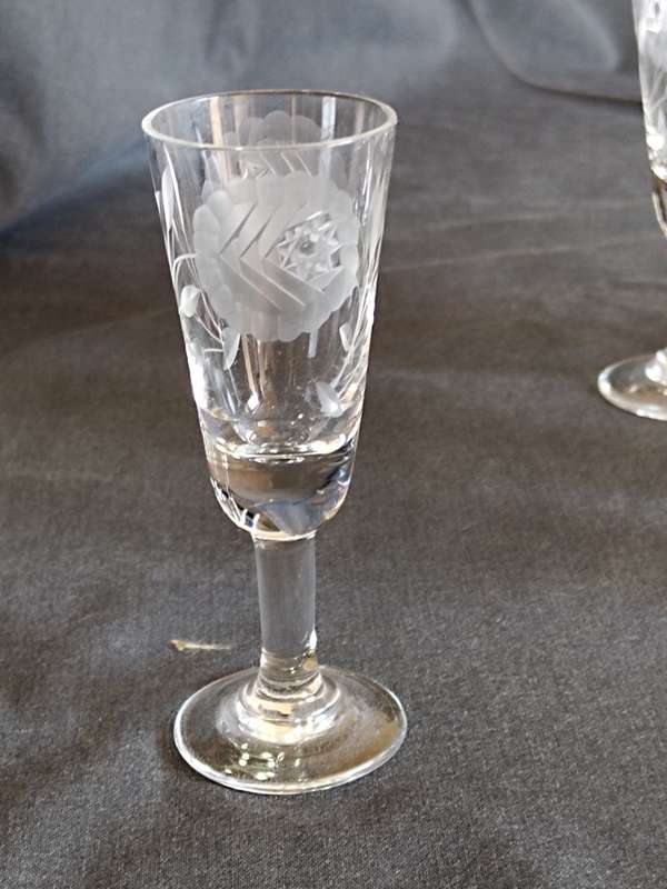 X10 Liquer glasses