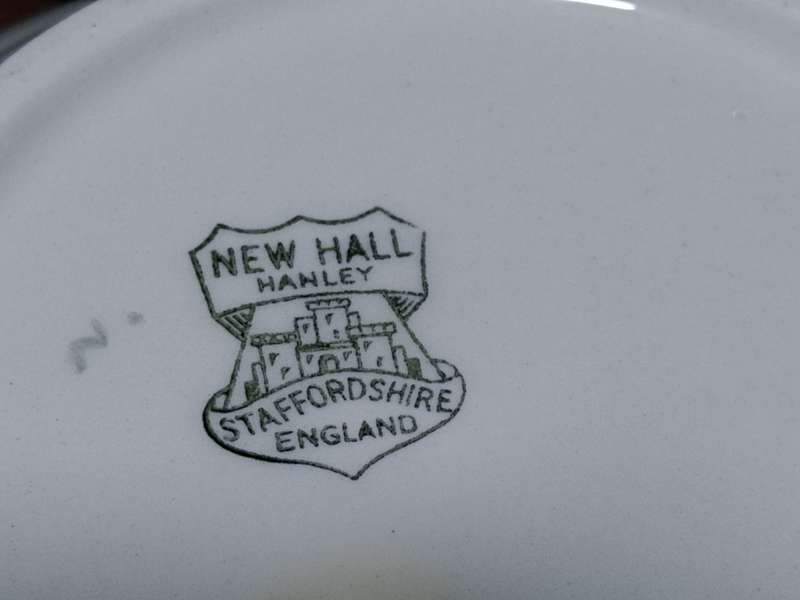 New Hall Hanley, Staffordshire England serving Bowl