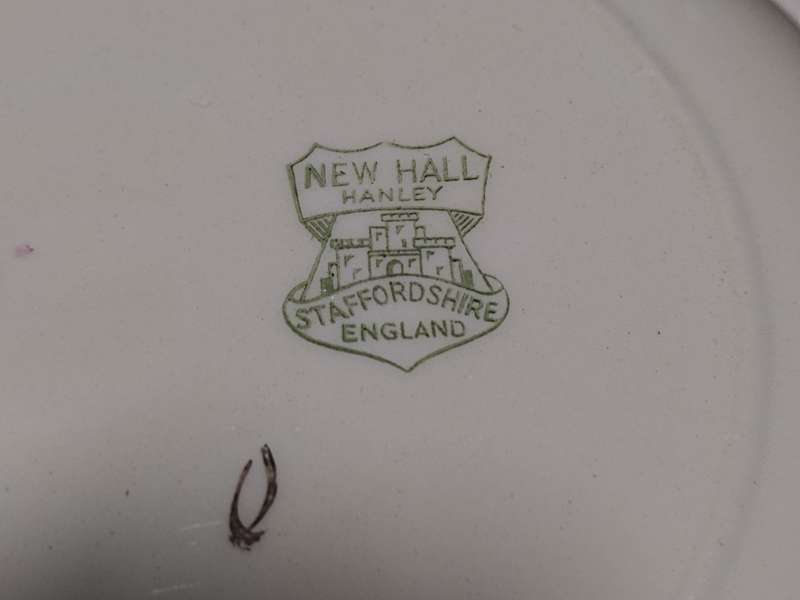 New Hall Hanley, Staffordshire England Soup Bowls